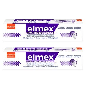 Pasta do zębów ELMEX Enamel Professional Ochrona Szkliwa 2 x 75 ml
