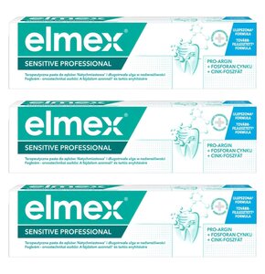 Pasta do zębów ELMEX Sensitive Plus 3 x 75ml