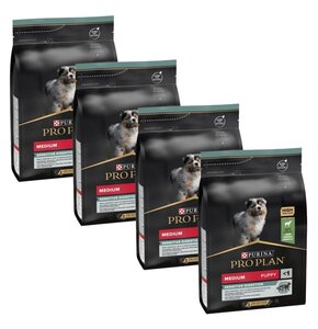 Karma dla psa PURINA Pro Plan Medium Puppy  Jagnięcina 4 x 3 kg
