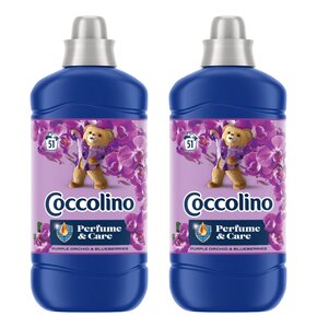 Płyn do płukania COCCOLINO Purple Orchid & Blueberries 2 x 1275 ml