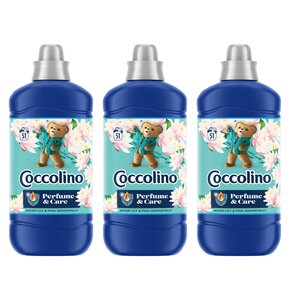 Płyn do płukania COCCOLINO Water Lily & Pink Grapefruit 3 x 1275 ml