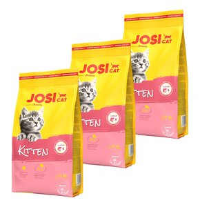 Karma dla kota JOSICAT Kitten Drób 3 x 1.9 kg