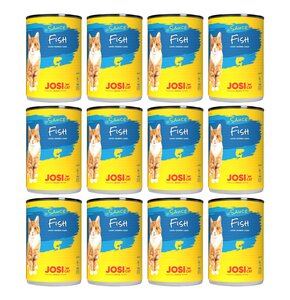 Karma dla kota JOSICAT Ryba w sosie 12 x 415 g