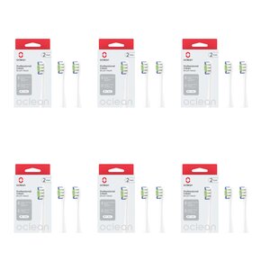 Oryginalna końcówka szczoteczki OCLEAN Professional Clean Biały (12 szt.)