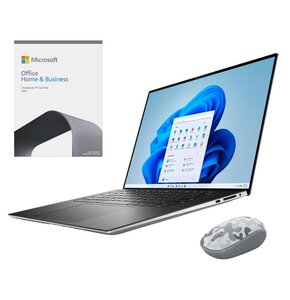 Laptop DELL XPS 9530-0738 15.6 i7-13700H 16GB RAM 512GB SSD Arc A370M Windows 11 Home + Program MICROSOFT Office Home & Business 2021 PL + Mysz MICROSOFT Bluetooth Arctic Camo