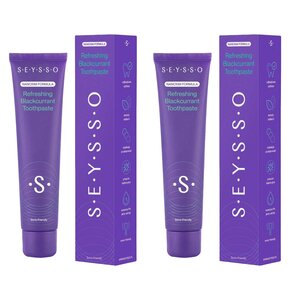 Pasta do zębów SEYSSO Color Refreshing Blackcurrant 75 ml 2 szt.