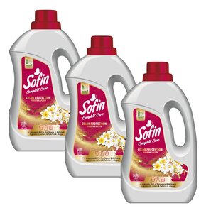 Płyn do prania SOFIN Complite Care Color Protection Washing Liquid 3 x 1500 ml