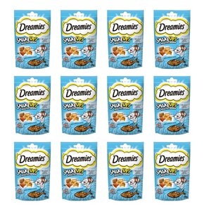 Przysmak dla kota DREAMIES Shake Ups Multivitamins Owoce morza 12 x 55 g