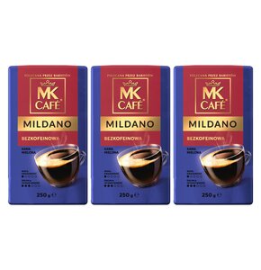 Kawa mielona MK CAFE Mildano Bezkofeinowa 3 x 0.25 kg