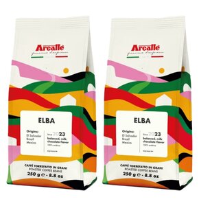 Kawa ziarnista ARCAFFE Elba Arabica 2 x 0.25 kg