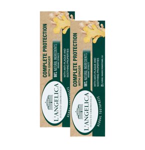 Pasta do zębów L'ANGELICA Pełna Ochrona z Imbirem 75 ml 2 szt.