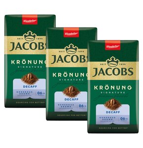 Kawa mielona JACOBS Krönung Decaff Bezkofeinowa 3 x 0.25 kg