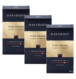 Kawa mielona DAVIDOFF Fine Aroma Arabica 3 x 0.25 kg