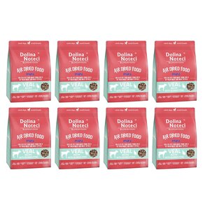 Karma dla psa suszona DOLINA NOTECI Superfood Mini Danie z cielęciny z perliczką 8 x 1 kg