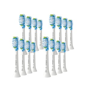 Oryginalne końcówki Philips Sonicare C3 HX9044/17 Średnio miękkie włókna (16 szt.) (Zaawansowane usuwanie płytki bakteryjnej)