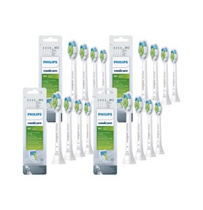 Oryginalne końcówki Philips Sonicare W2 HX6064/10 Średnio miękkie włókna (16 szt.) (Wybielające)