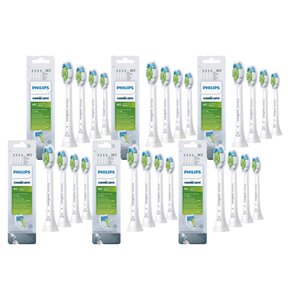 Oryginalne końcówki Philips Sonicare W2 HX6064/10 Średnio miękkie włókna (24 szt.) (Wybielające)