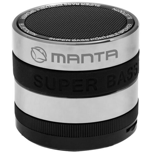 Głośnik mobilny MANTA Tuber MA407 Srebrny