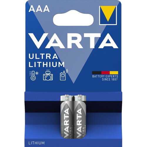 Baterie AAA LR3 VARTA Ultra Lithium (2 szt.)