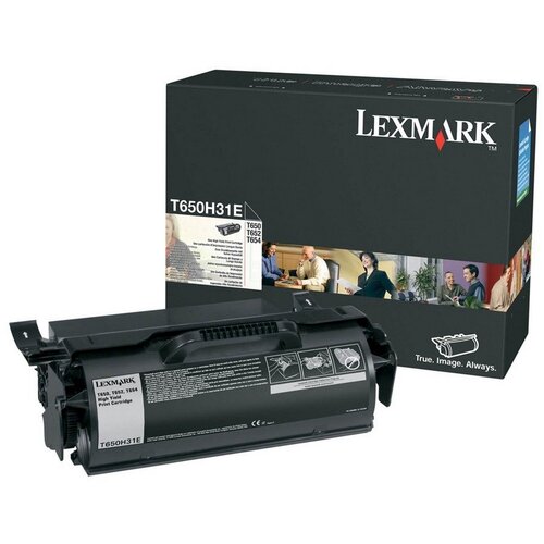 Toner LEXMARK T650H31E Czarny