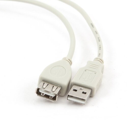 Przedłużacz USB-A - USB-A GEMBIRD CC-USB2-AMAF-75CM/300 0.75 m
