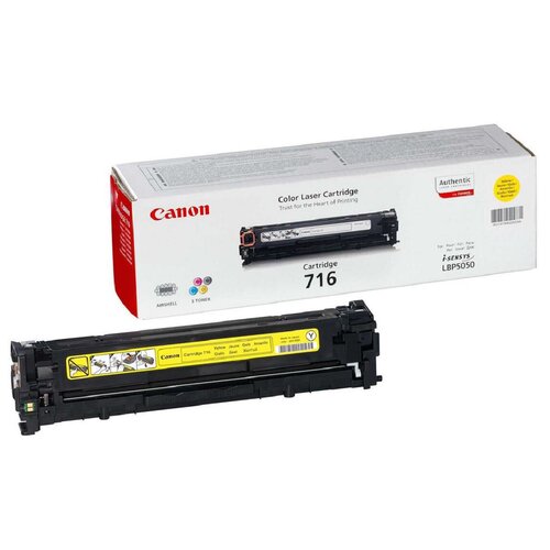 Toner CANON 716Y Żółty