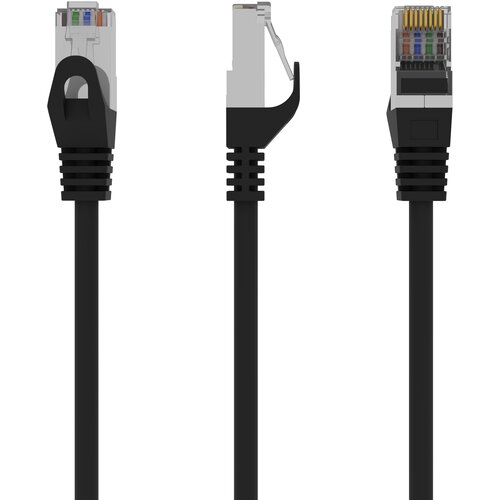 Kabel RJ-45 - RJ-45 GEMBIRD PP6-2M/BK 2 m