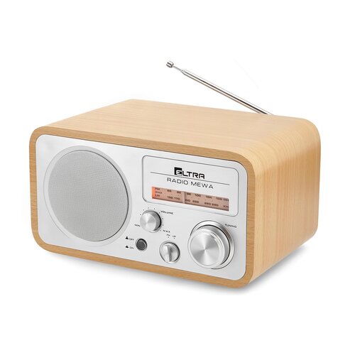 Radio ELTRA Mewa Analogowe Jasne drewno