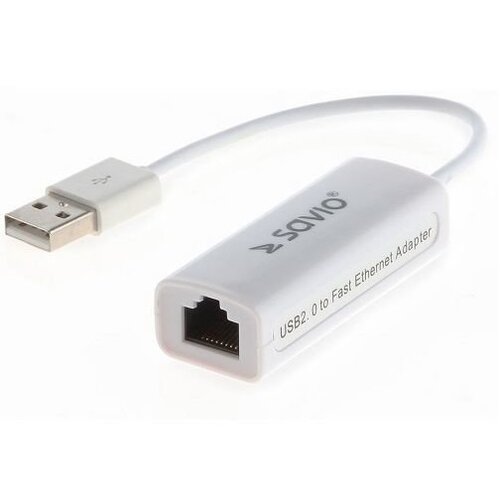 Adapter USB - RJ45 SAVIO 0.5 m