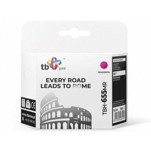 Tusz TB PRINT do HP 655 Purpurowy 10.5 ml TBH-655MR
