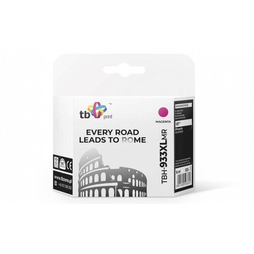 Tusz TB PRINT do HP 933 XL Purpurowy 16 ml TBH-933XLMR
