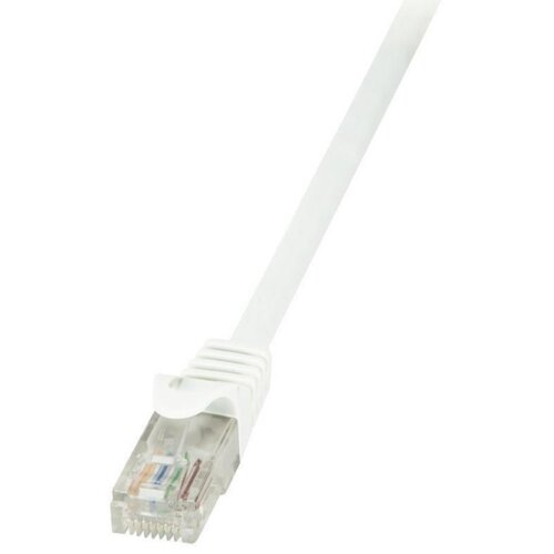 Kabel RJ-45 - RJ-45 LOGILINK 0.5 m Biały