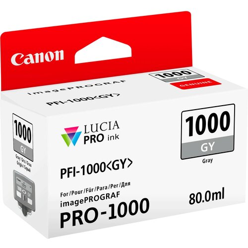 Tusz CANON PFI-1000 Szary 80 ml 0552C001