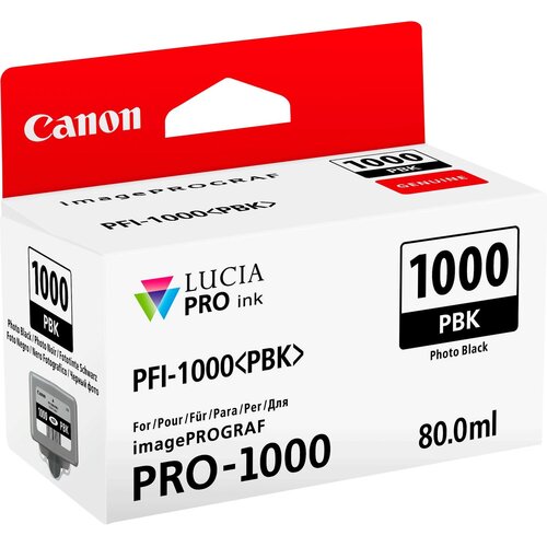 Tusz CANON PFI-1000 PB Czarny 80 ml 0546C001