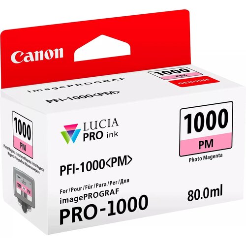 Tusz CANON PFI-1000 PM Purpurowy 80 ml 0551C001