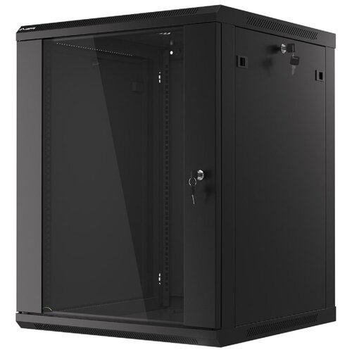 Szafa RACK LANBERG 19" 15U WF01-6615-10B 600 x 600 mm, Wisząca Czarny