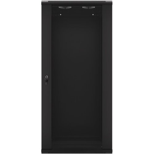 Szafa RACK LANBERG 19" 27U WF01-6427-10B 600 x 450 mm, Wisząca Czarny