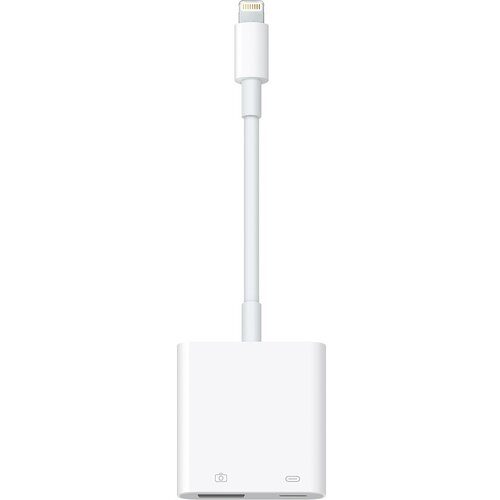 Przejściówka APPLE Lightning - USB 3.0 Biały