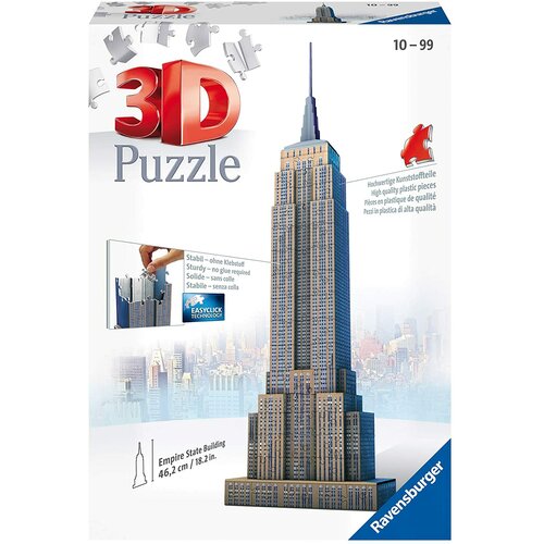 Puzzle 3D RAVENSBURGER Empire State Building (216 elementów)