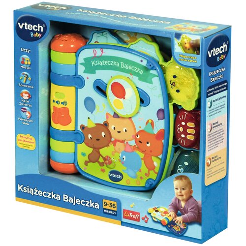 Zabawka interaktywna VTECH Baby Książeczka Bajeczka 60341