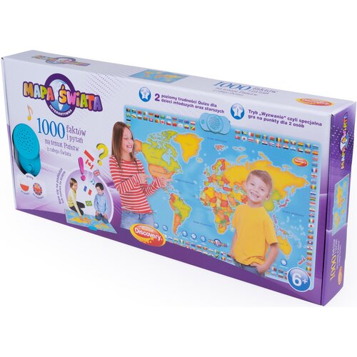 Zabawka edukacyjna DUMEL Mapa Świata DG60853