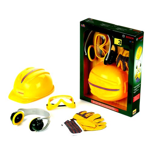 Zabawka kask budowlany z akcesoriami KLEIN Bosch Mini KL 8537