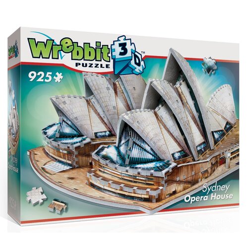Puzzle 3D WREBBIT Sydney Opera House (925 elementów)