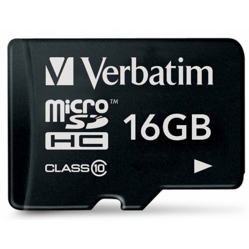 Karta pamięci VERBATIM Premium microSDHC 16GB