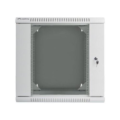 Szafa RACK LANBERG 19" 12U WF02-6612-10S 600 x 600 mm, Wisząca Szary