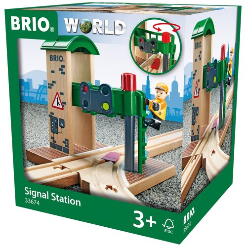 Zwrotnica z sygnalizacją BRIO 63367400