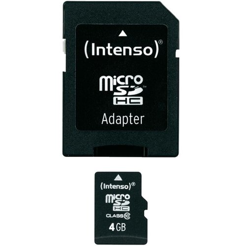 Karta pamięci INTENSO micro SD 4GB SDHC Card Class 10