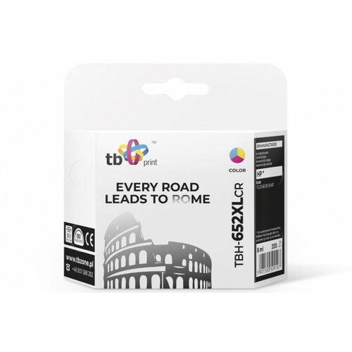 Tusz TB PRINT do HP 652 XL Kolorowy 8 ml TBH-652XLCR