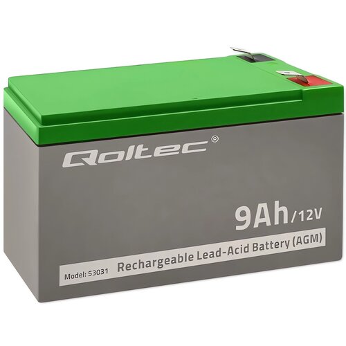 Akumulator QOLTEC 53031 9Ah 12V