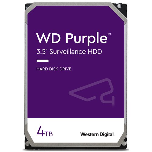 ホットなアイテム、ホットな節約 WD Purple Surveillance 4TB 3.5 外付けハードディスク・ドライブ